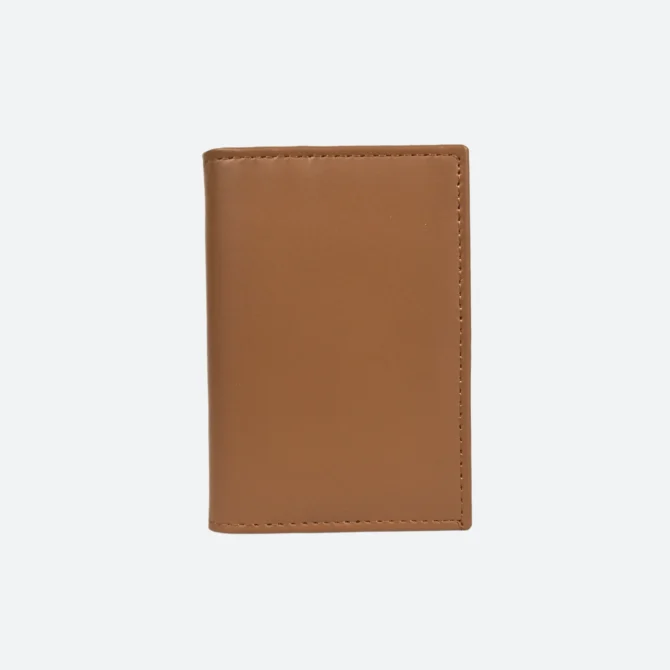 Brown leather wallet