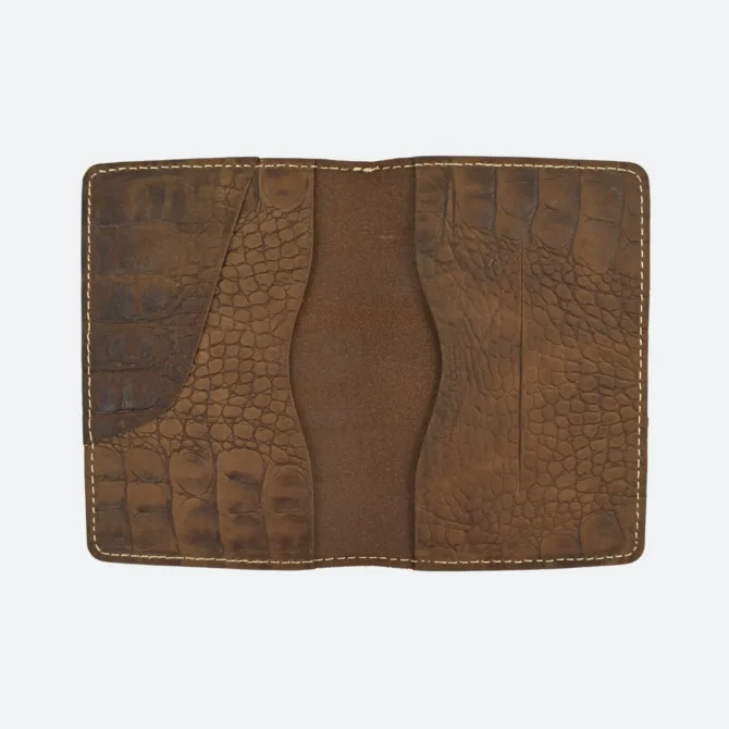 Brown Passport wallet