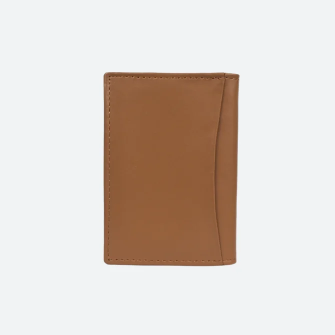 Brown leather wallet