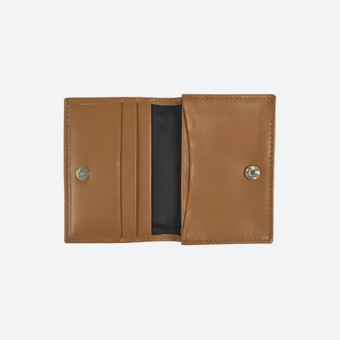 Brown leather wallet