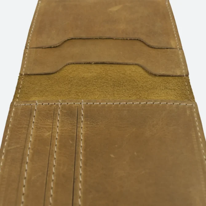 Camel card holder wallet